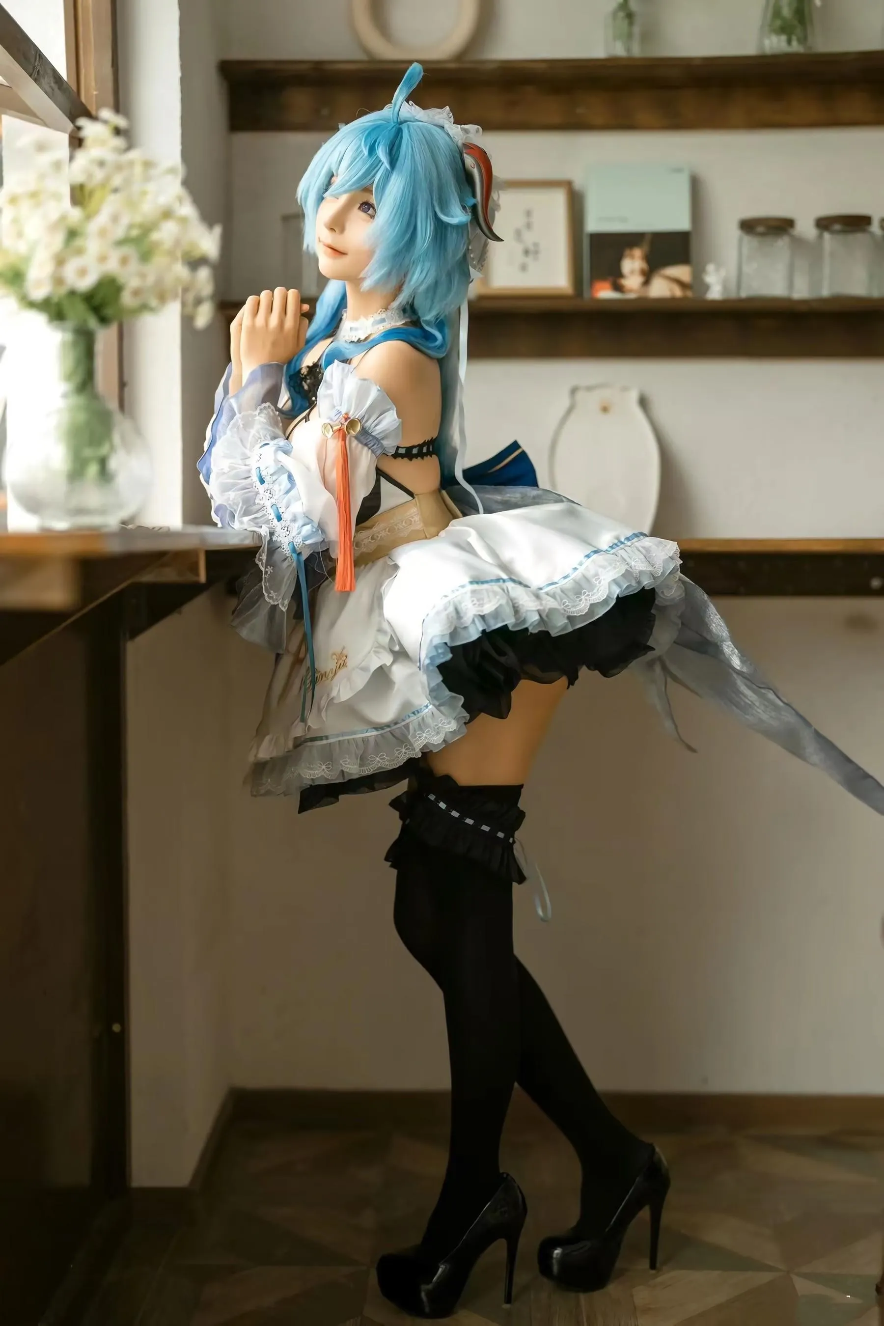 蠢沫沫 – NO.211 甘雨女仆 [14P]插图5